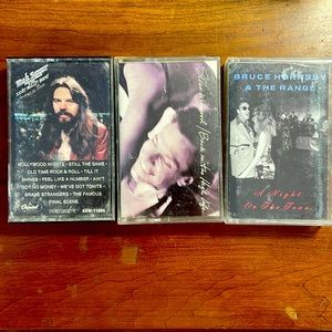 3 awesome cassette tapes
